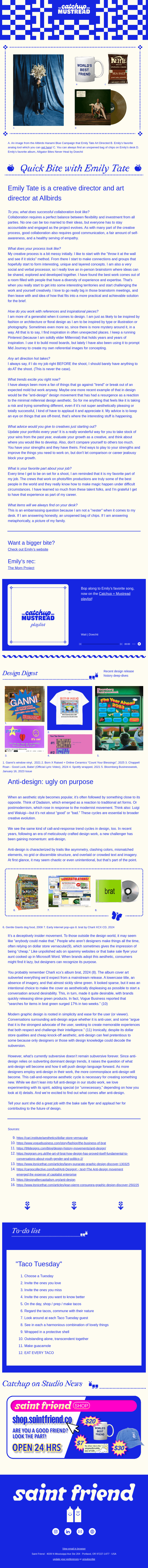 The Catchup and Mustread #13