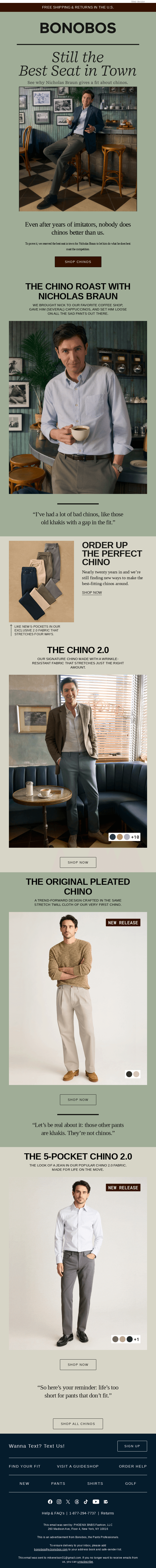 The Chino Roast with Nicholas Braun