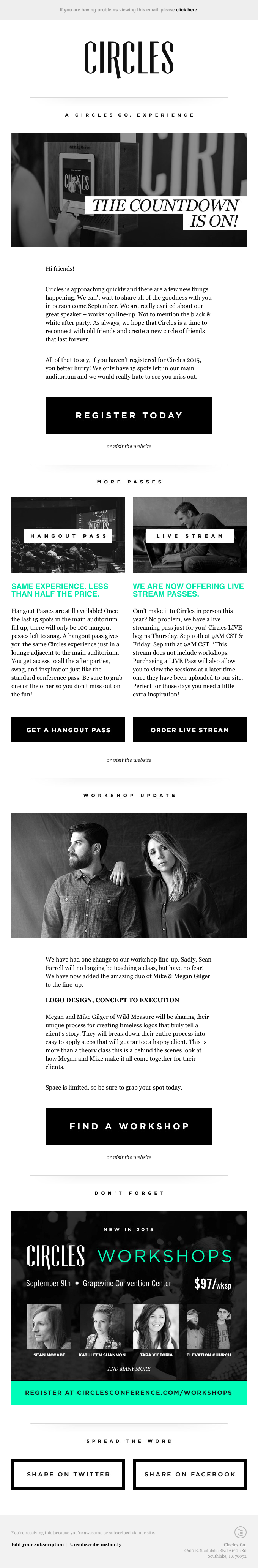 The Countdown Is On!