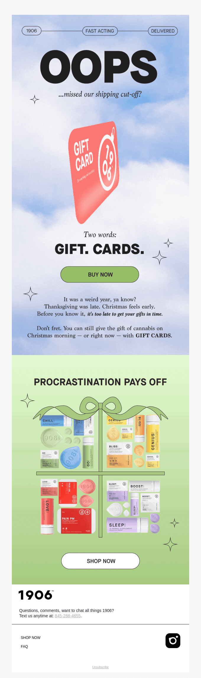 The discreet way to gift dr*gs