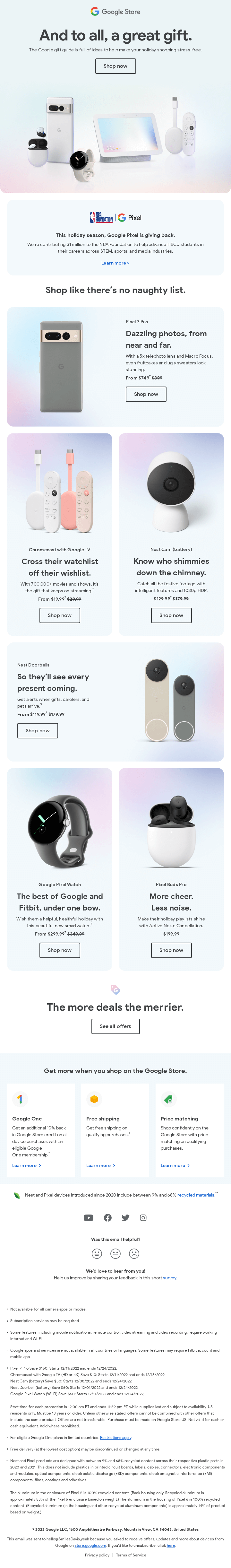 The Google gift guide has something for everyone from Google - Desktop ...