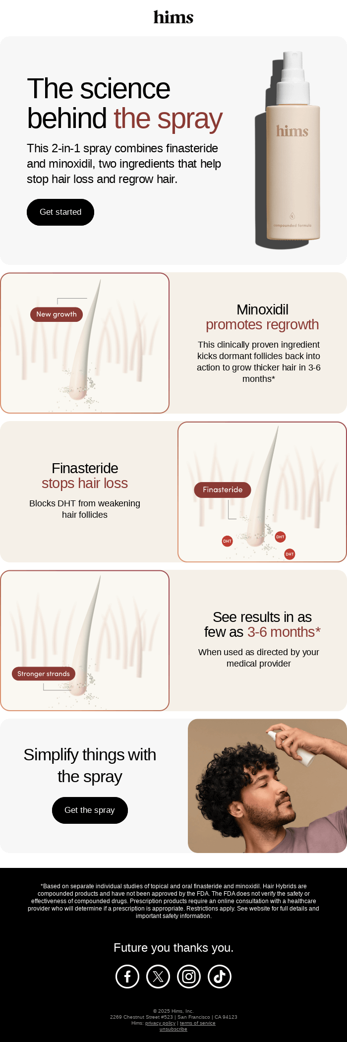 The ingredient combo for proven hair regrowth