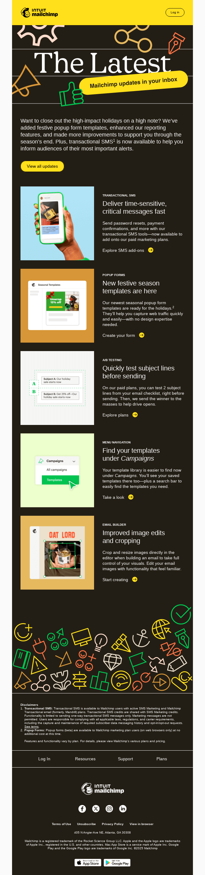 THE LATEST: Updates to help you wrap up peak season strong