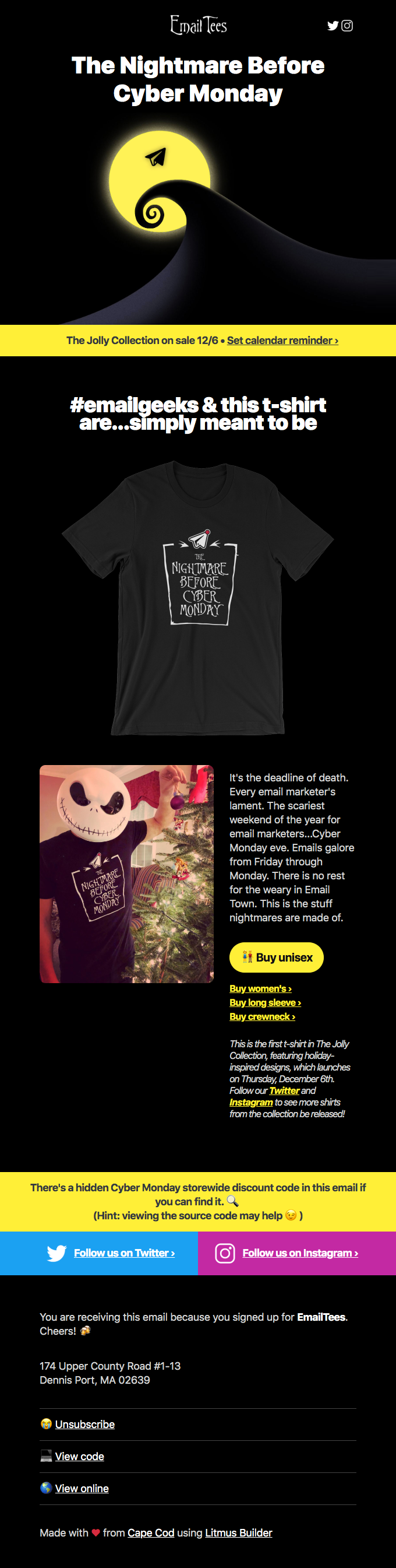 The Nightmare Before Cyber Monday