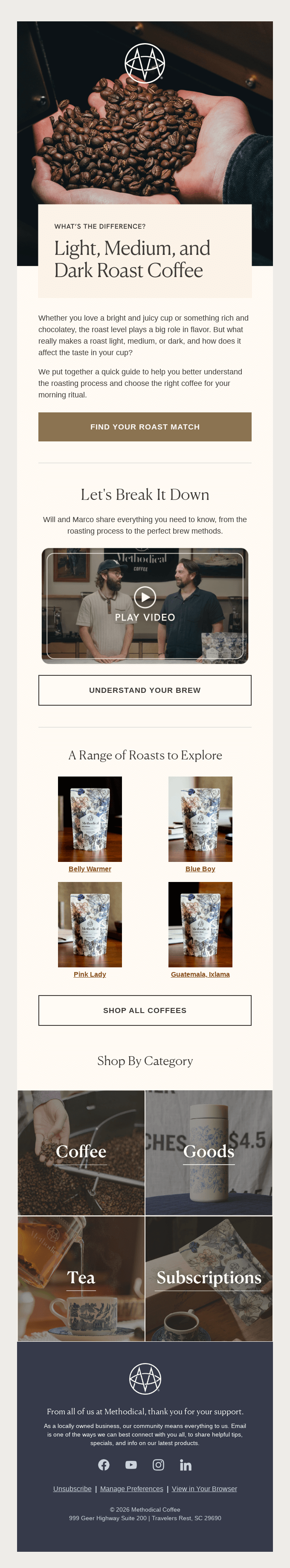 ☕ The Roast Guide You Didn’t Know You Needed