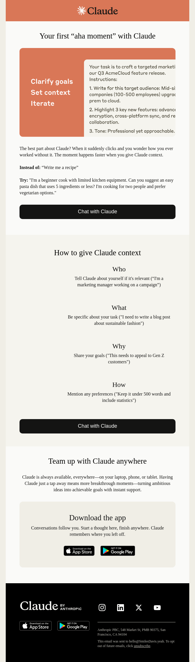 The secret to your first "aha moment" with Claude (1/5)