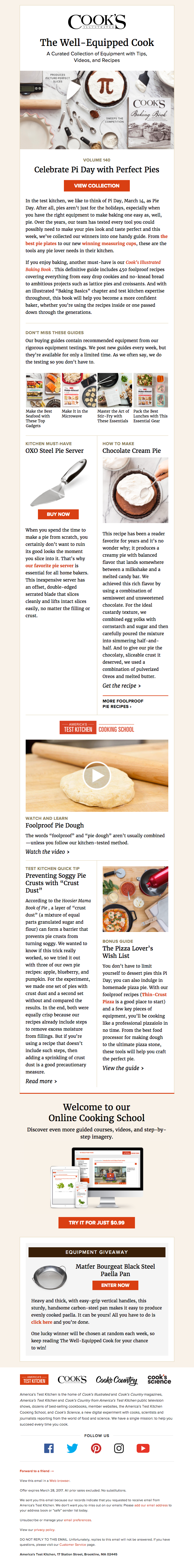 The Well-Equipped Cook: Celebrate Pi Day with Perfect Pies