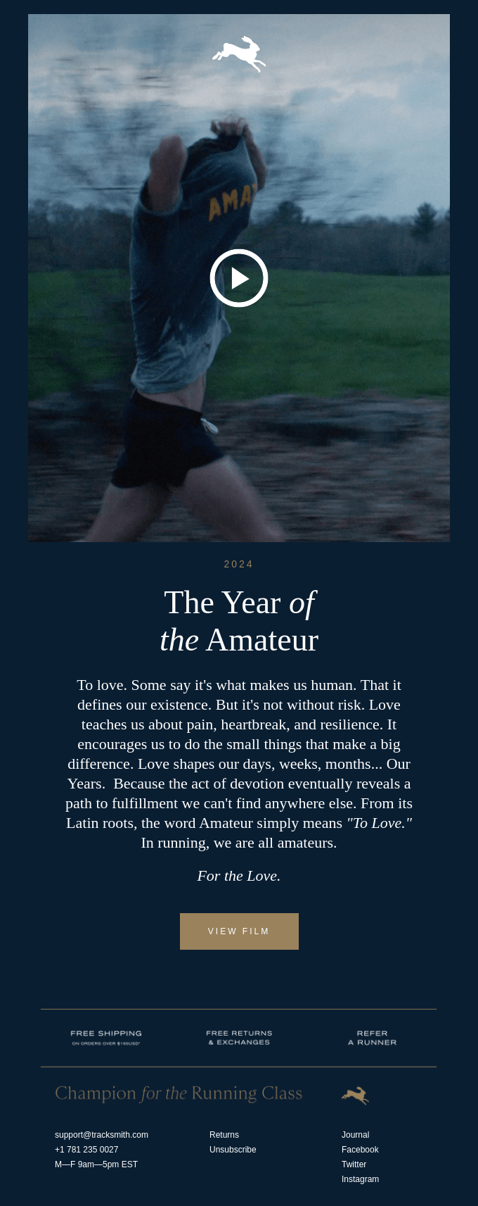 The Year of the Amateur