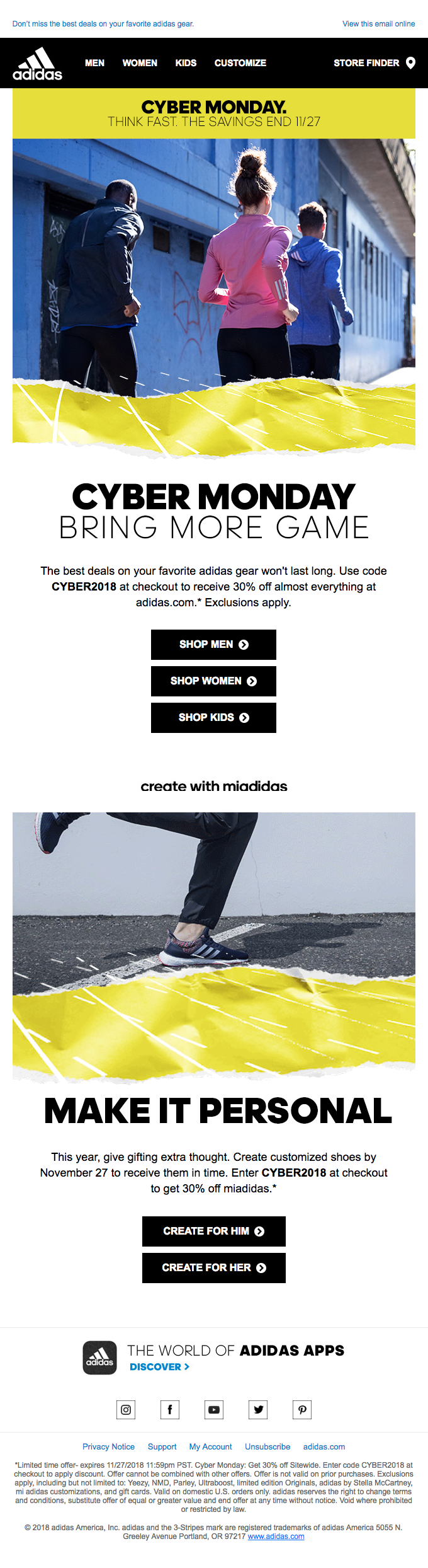 Adidas Cyber Monday Code Buy Adidas Shoes Online Recruitment Iustlive Com