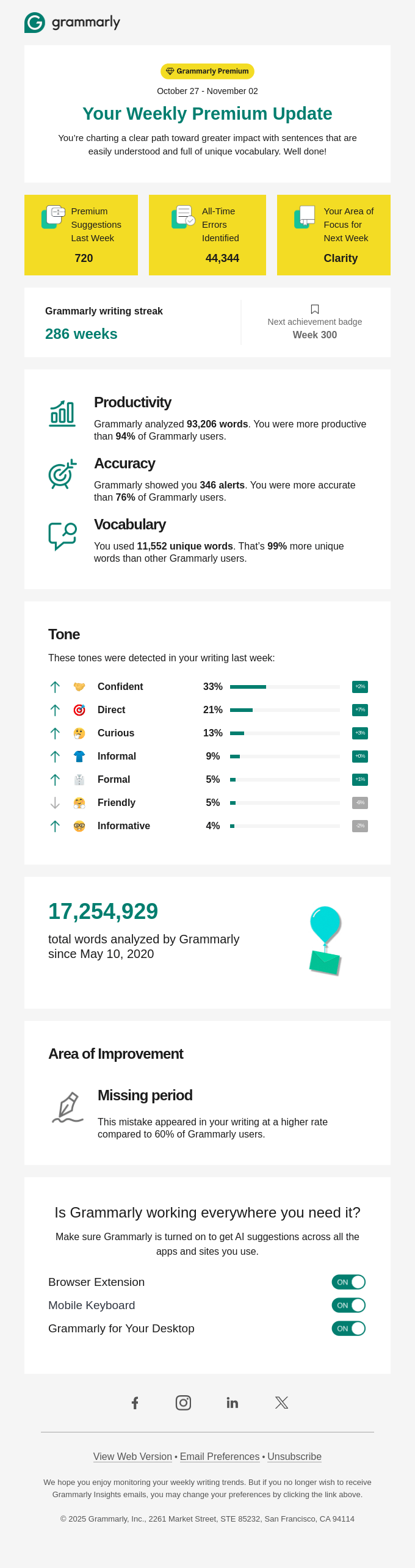 This is how excellent writing is done ✅