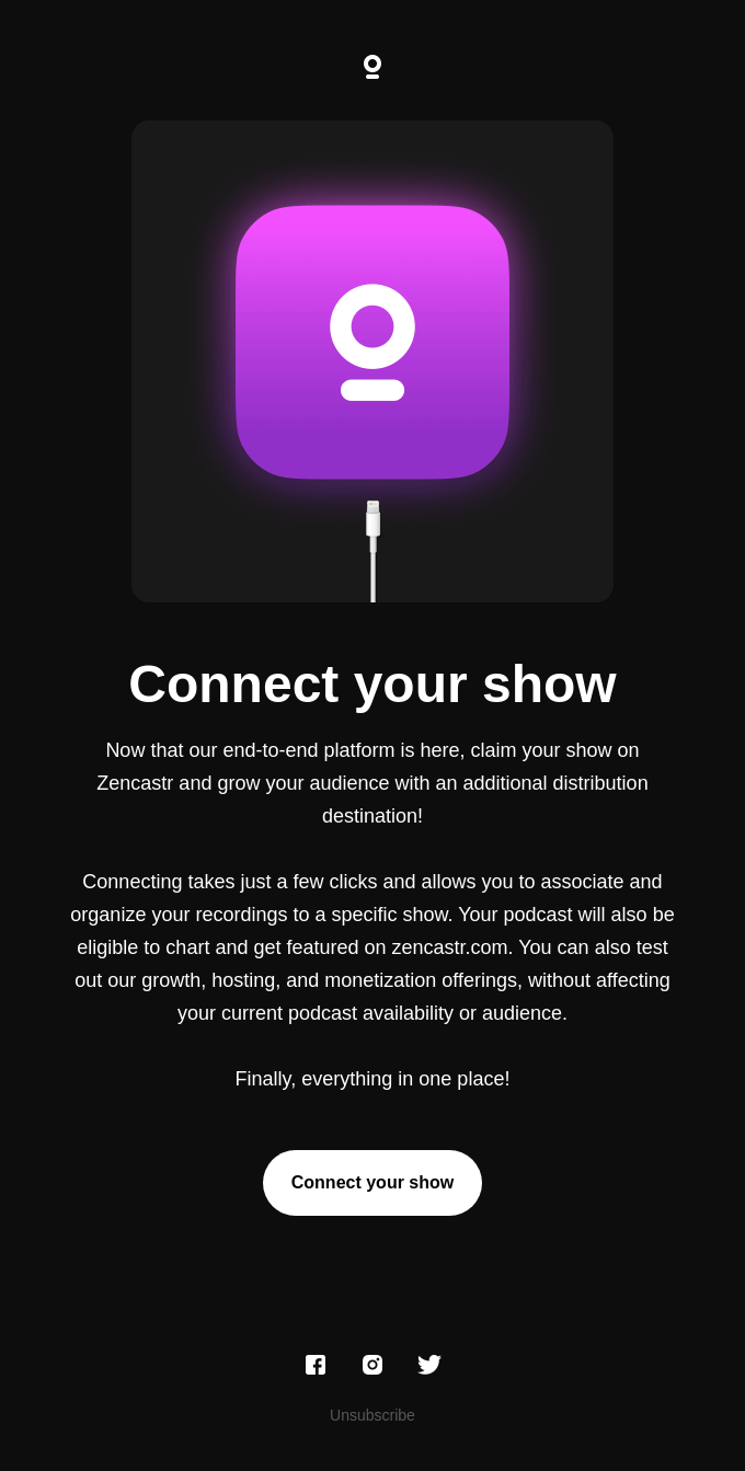 Time to Claim Your Podcast on Zencastr!