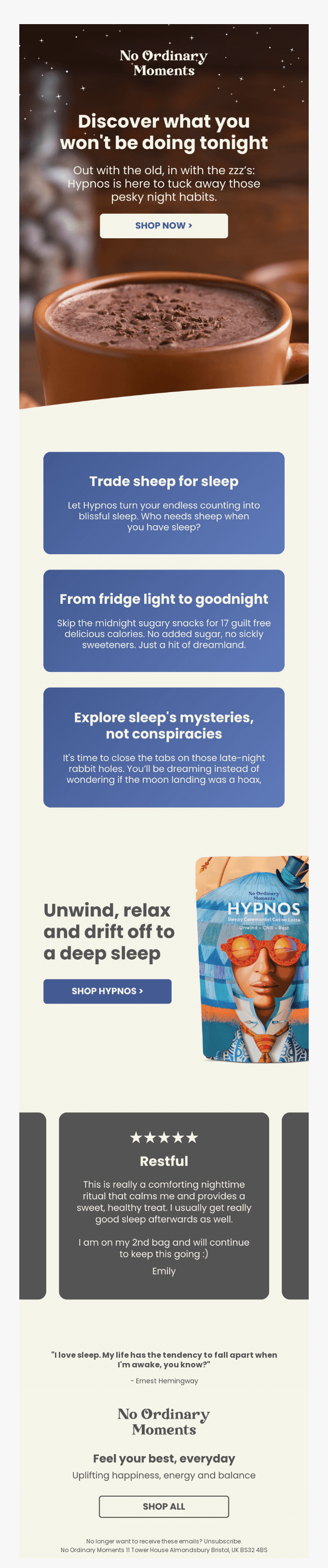 Trade sheep for sleep