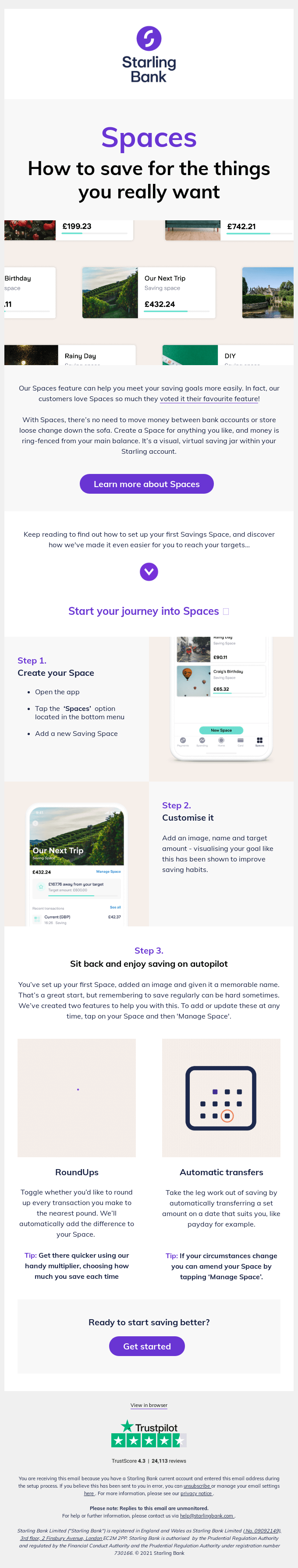 Try Spaces - one of our most loved features!