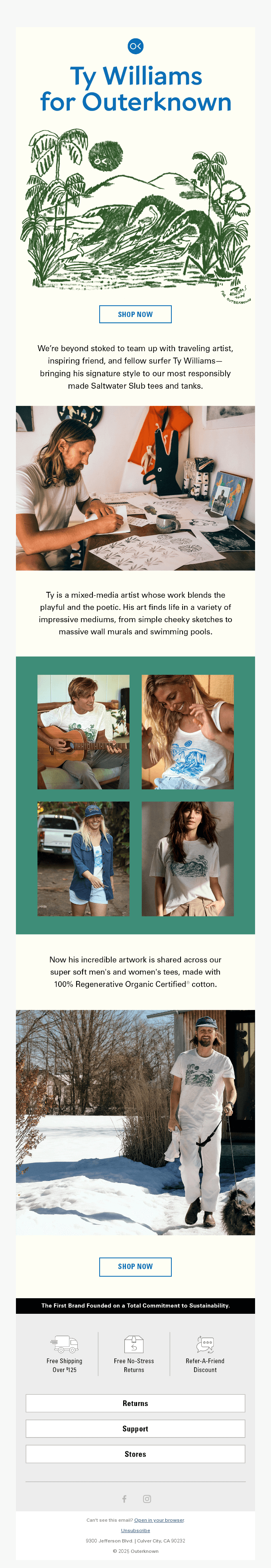 Ty Williams For Outerknown