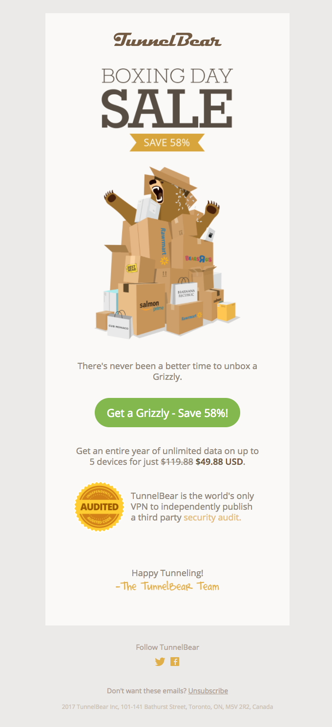 Unbox a Grizzly… Save 58%!