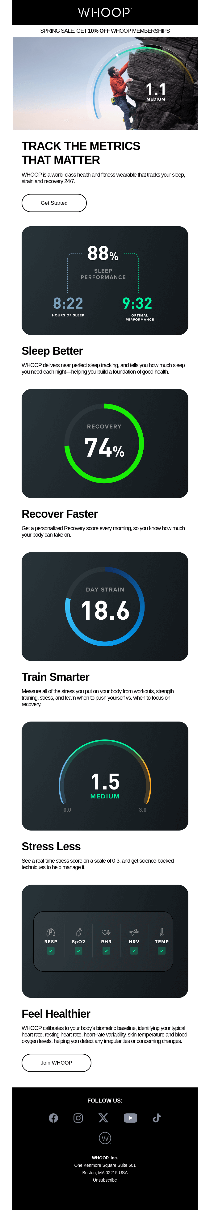 Unlock Your Potential with WHOOP