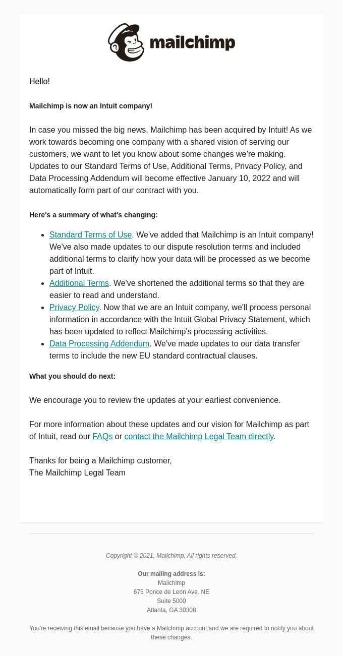 Upcoming changes to our legal policies