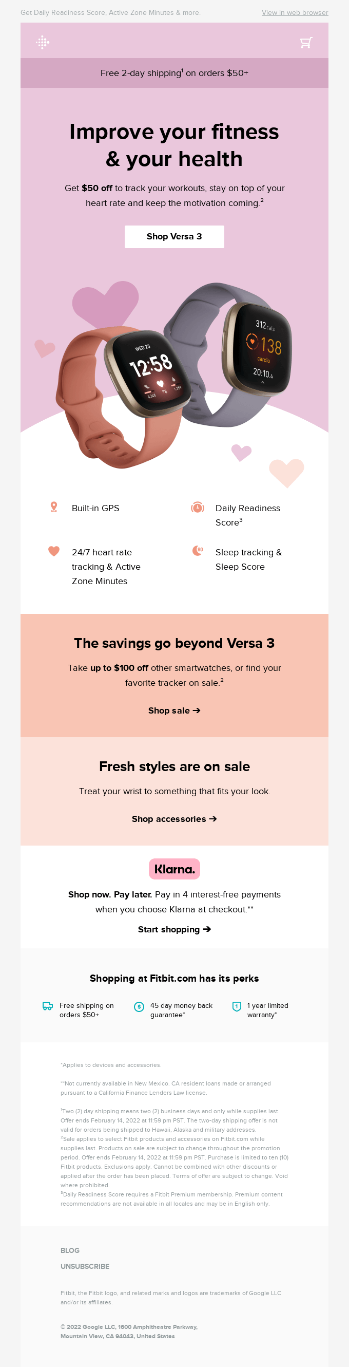 Upgrade & save $50 on Versa 3