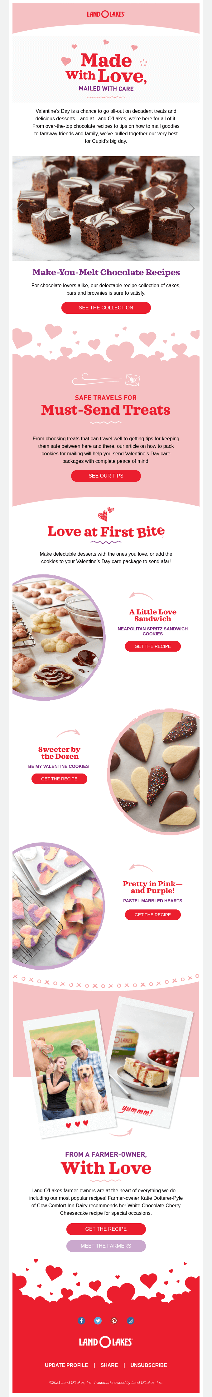 Valentine’s Day Favorites Made with Love