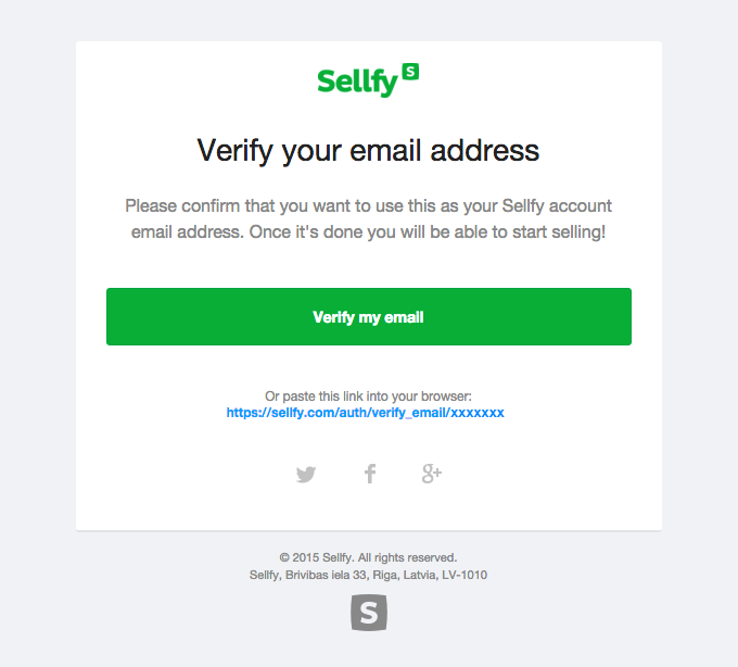 spotify verify email notification