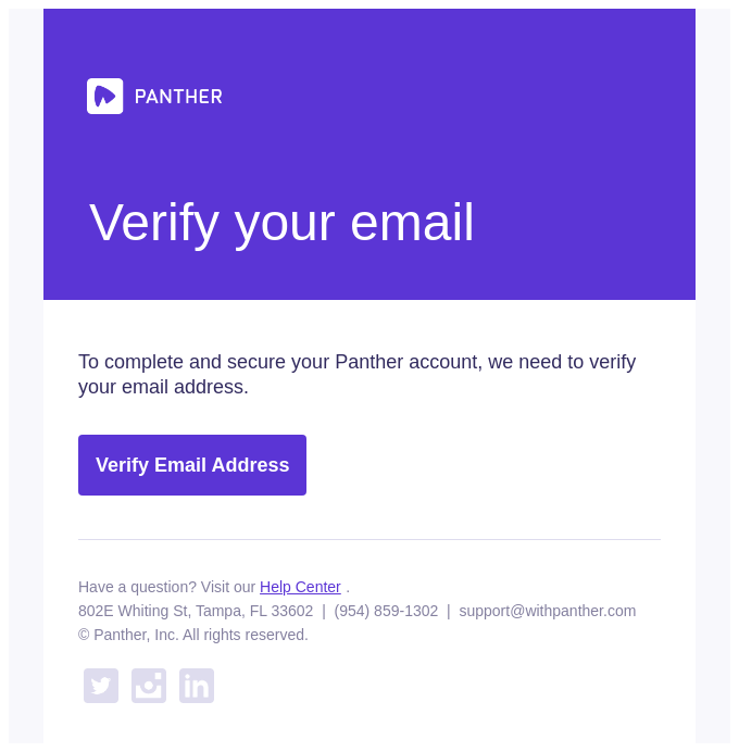 Verify Your Email