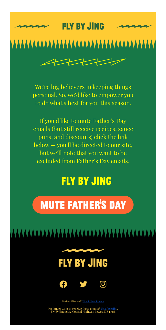 Want to opt out of Father’s Day?