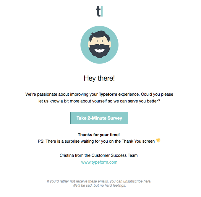 We need your help to make Typeform better!