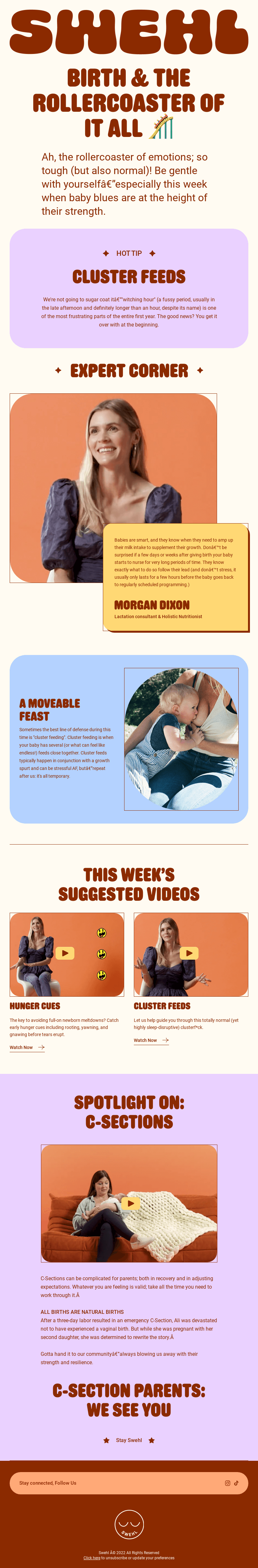 Week 2: Cluster Feeds & Witching Hour