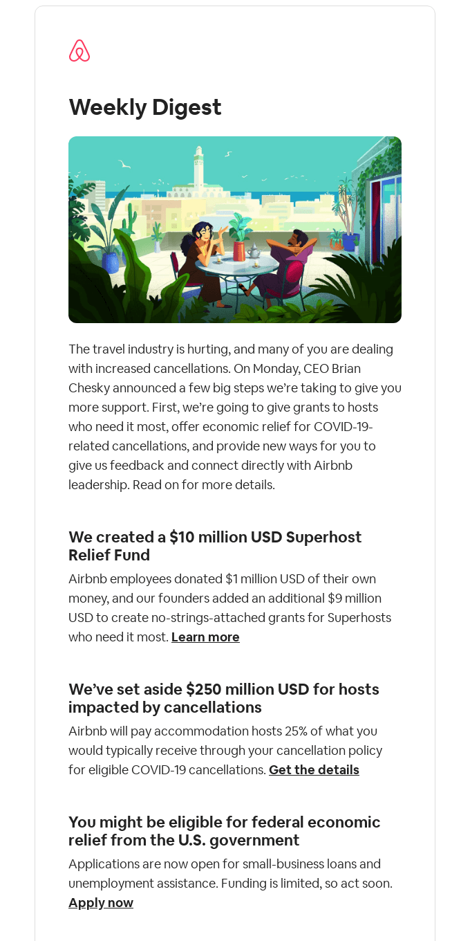Weekly Digest: $250 million USD for hosts