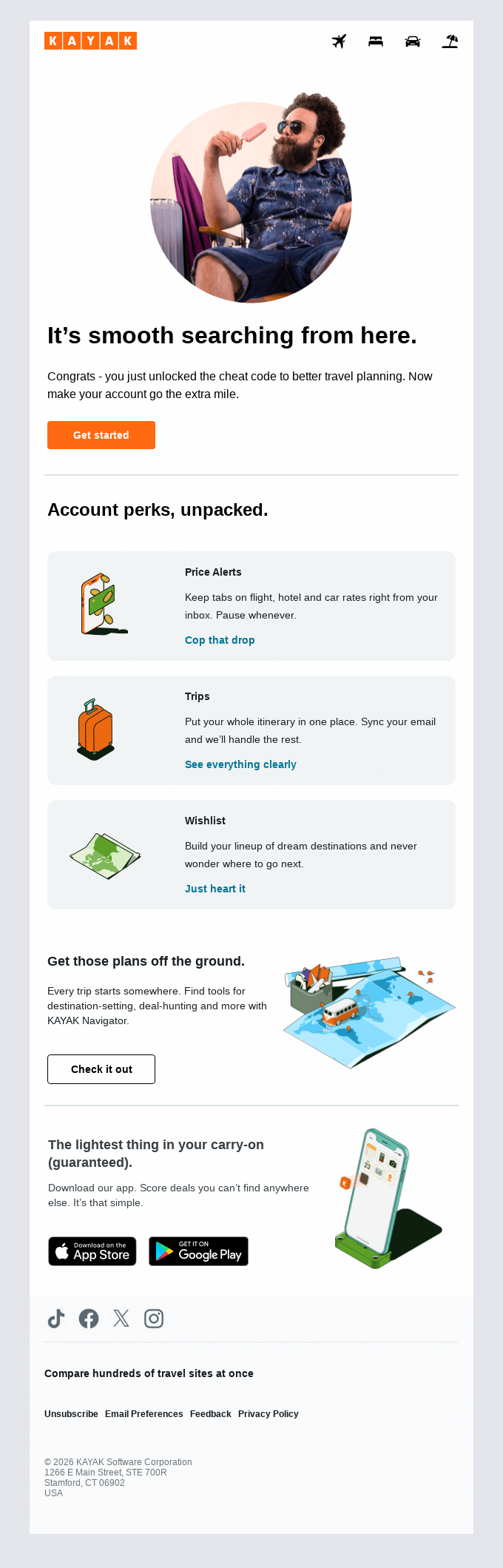 Welcome aboard. 👋