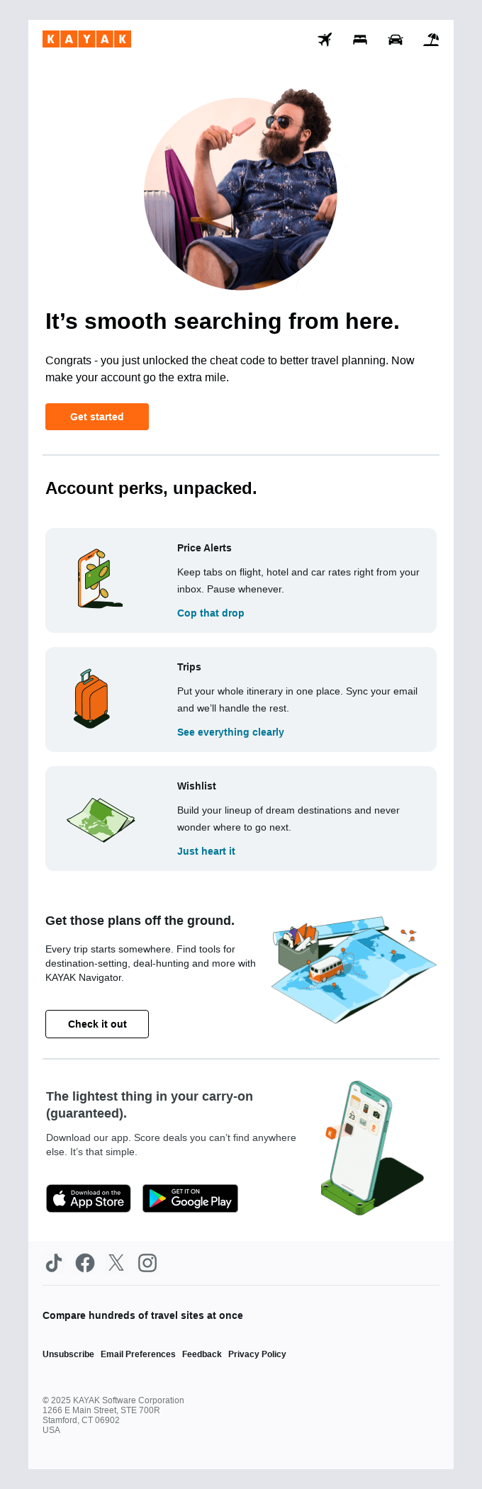 Welcome aboard. 👋