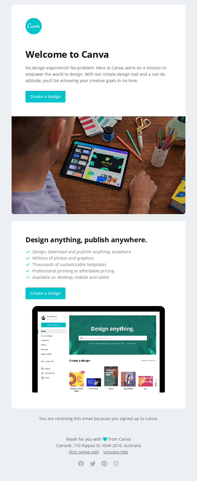 Welcome to Canva