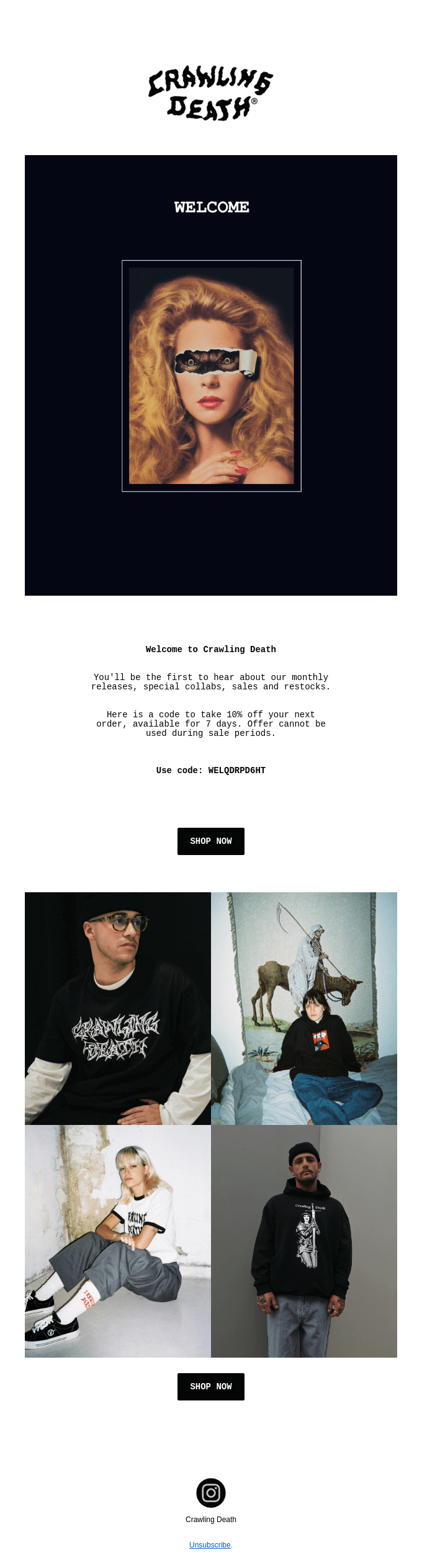 Welcome to Crawling Death