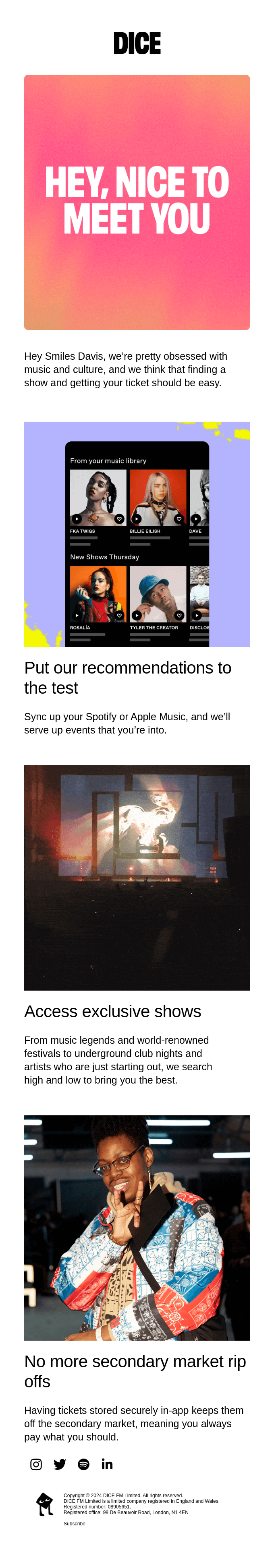 Welcome to DICE 👅