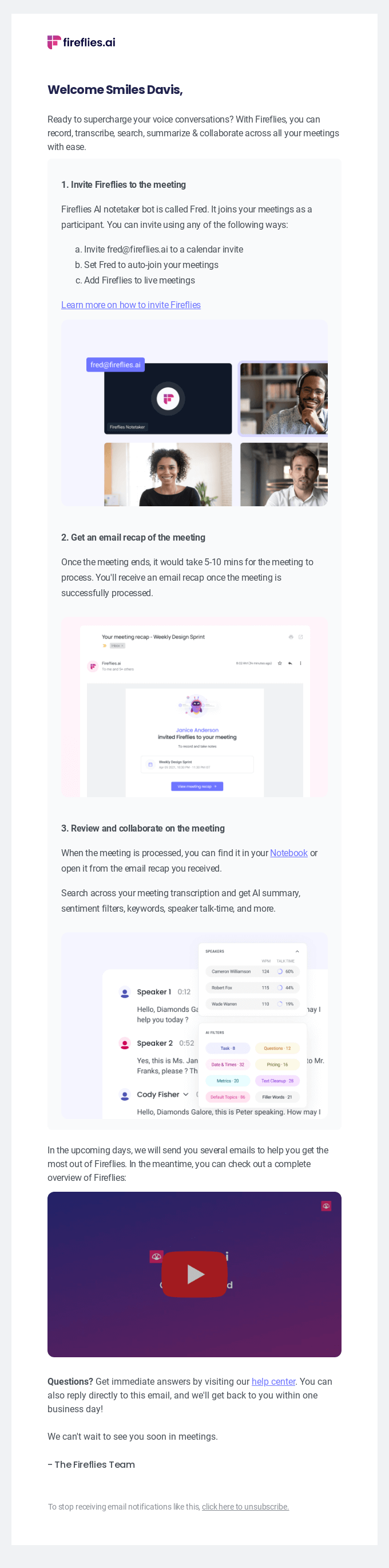 Welcome to Fireflies