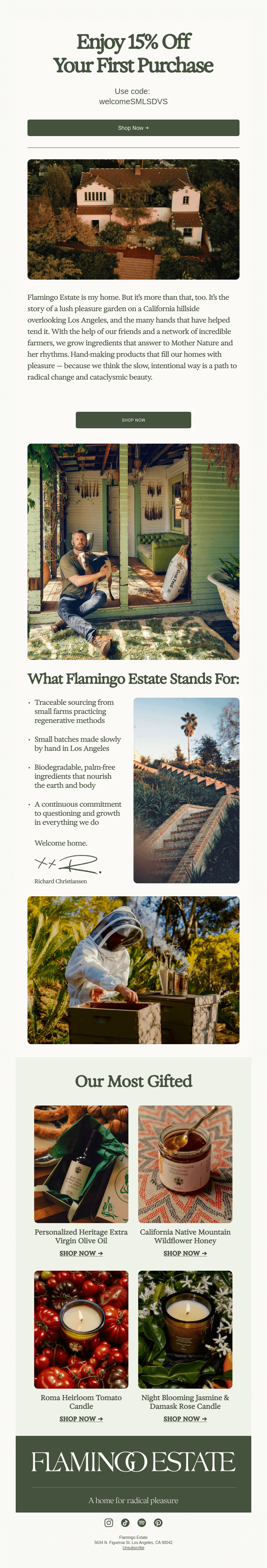 Welcome to Flamingo Estate