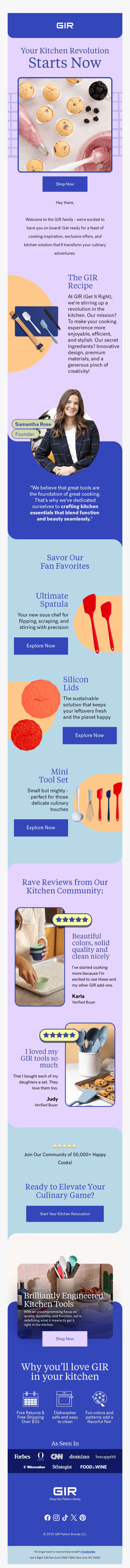 Welcome to GIR - Where Culinary Dreams Take Shape!