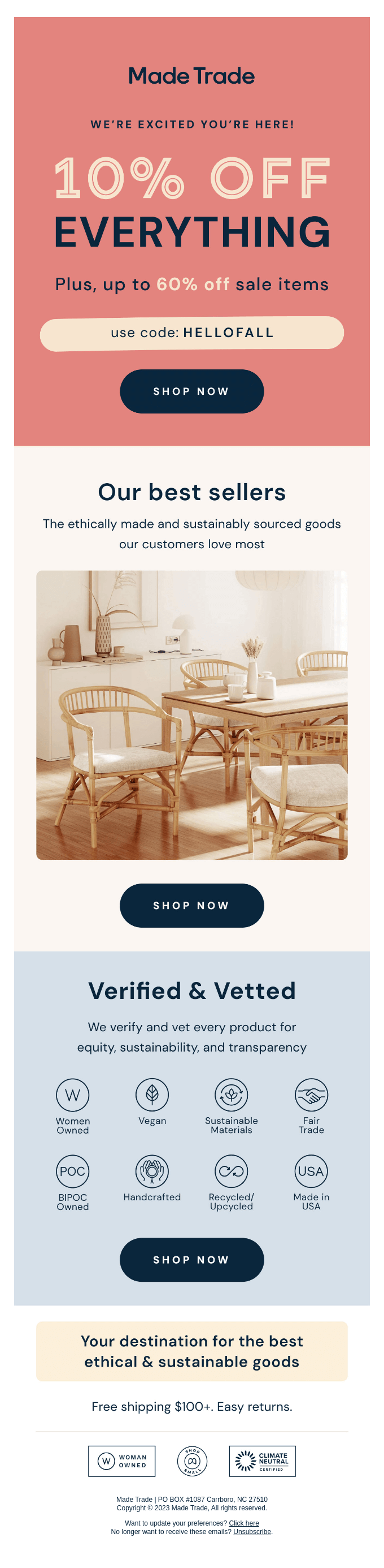 Welcome to Made Trade 🌿