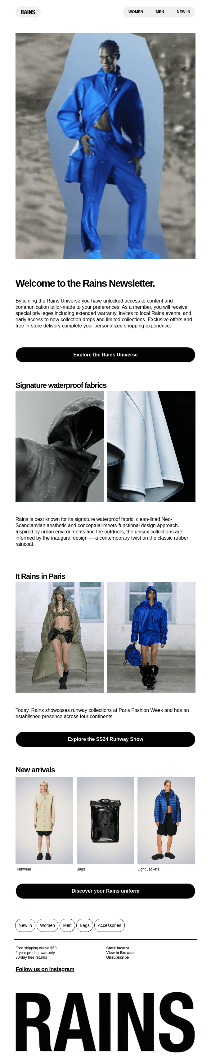 Welcome to our newsletter