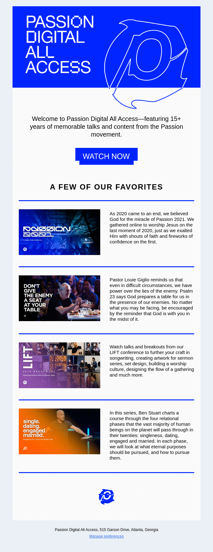 Welcome to Passion Digital All Access, Smiles!