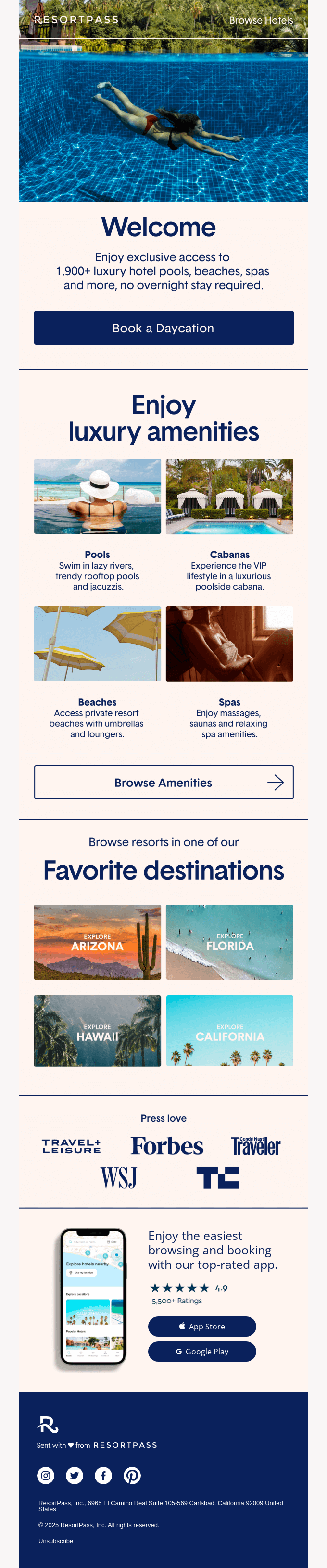 Welcome to ResortPass