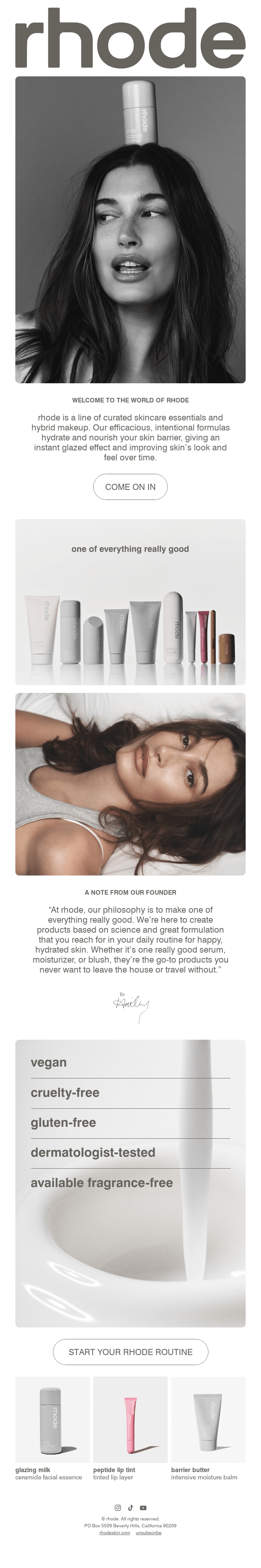 Welcome to the world of rhode