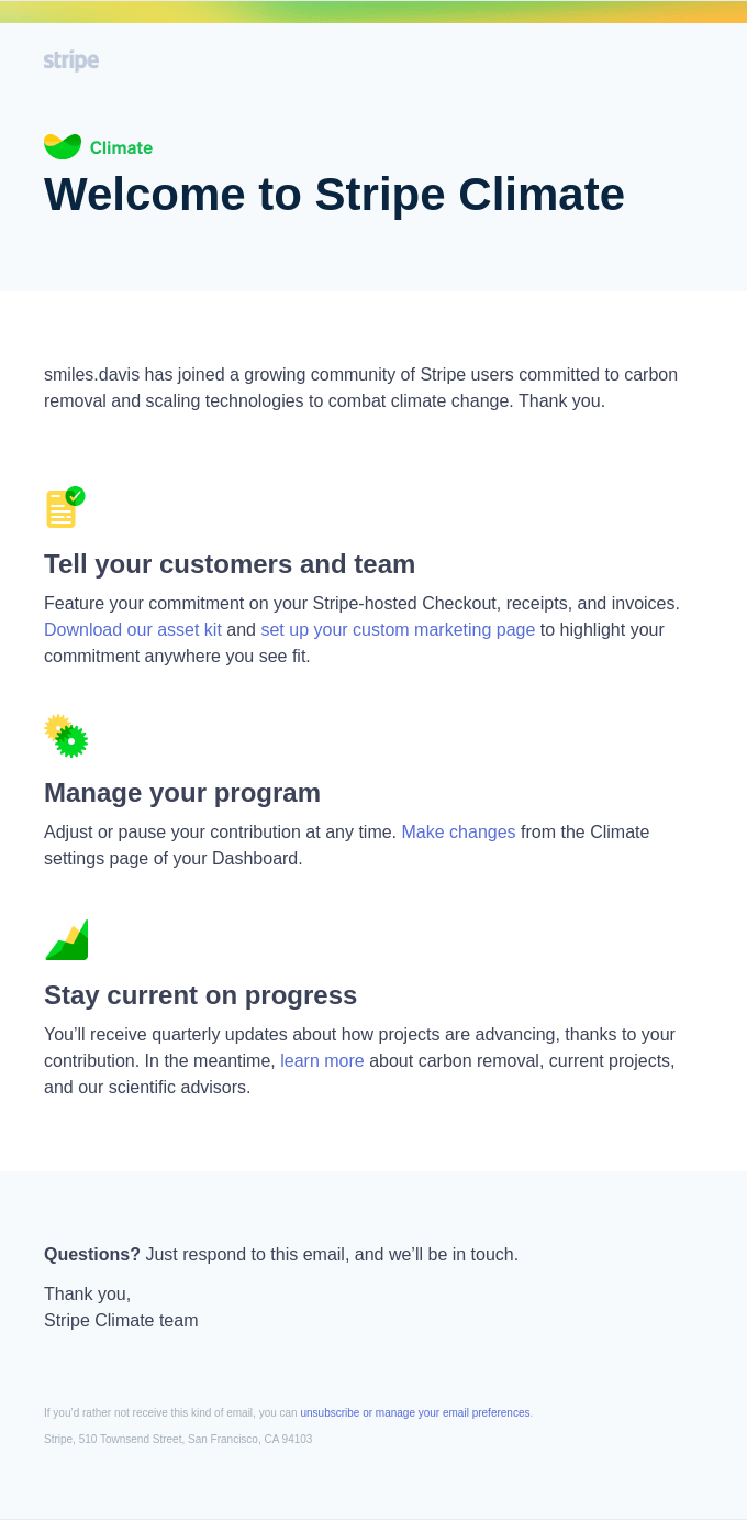 Welcome to Stripe Climate