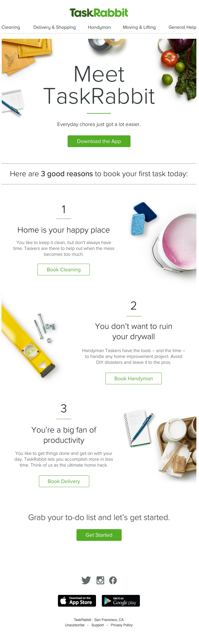 Welcome to TaskRabbit