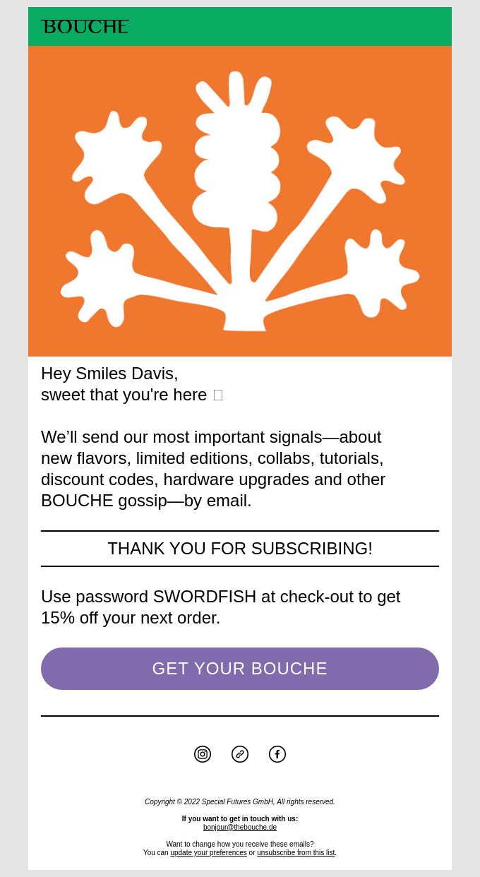 Welcome to the club 🍾