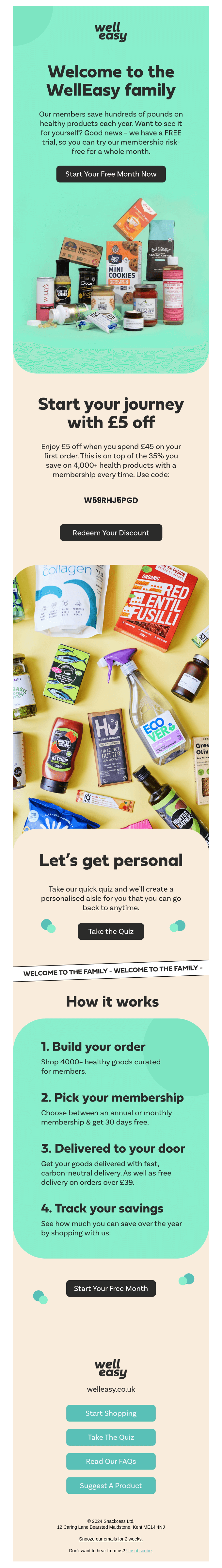 Welcome to the WellEasy family!