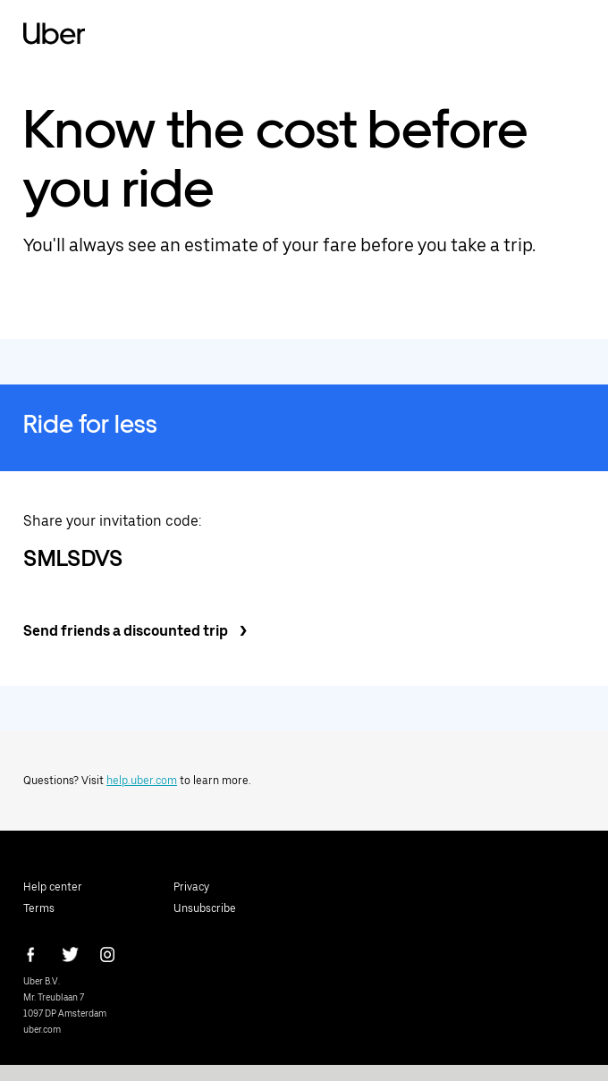 Welcome to Uber, Smiles Davis
