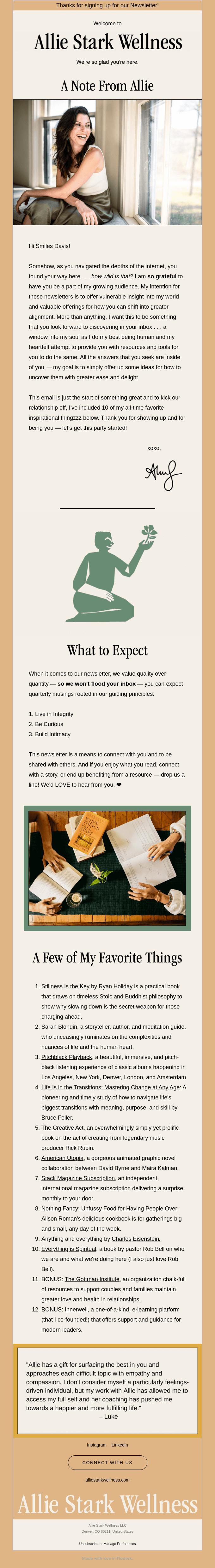 We're so glad you're here!