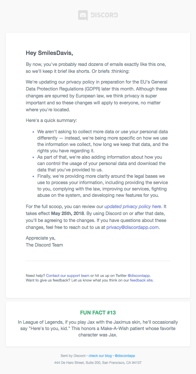 We’re updating our Privacy Policy
