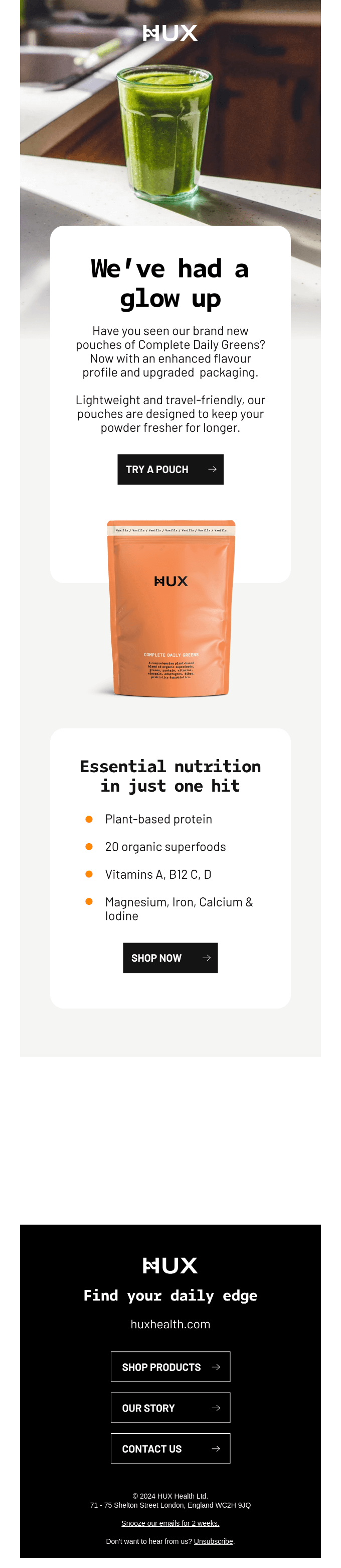 We’ve had a glow up 💅